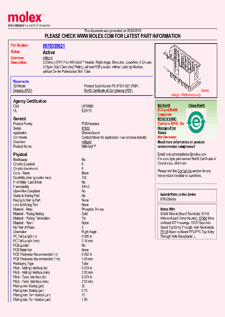87833-0621_2174367.PDF Datasheet