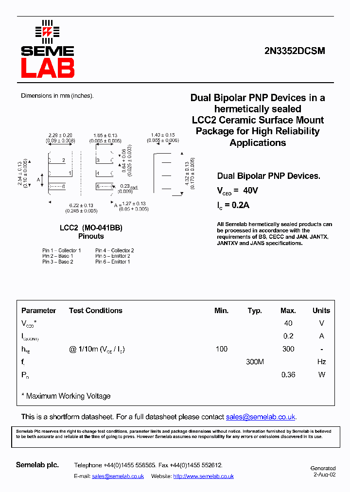 2N3352DCSM_2174216.PDF Datasheet