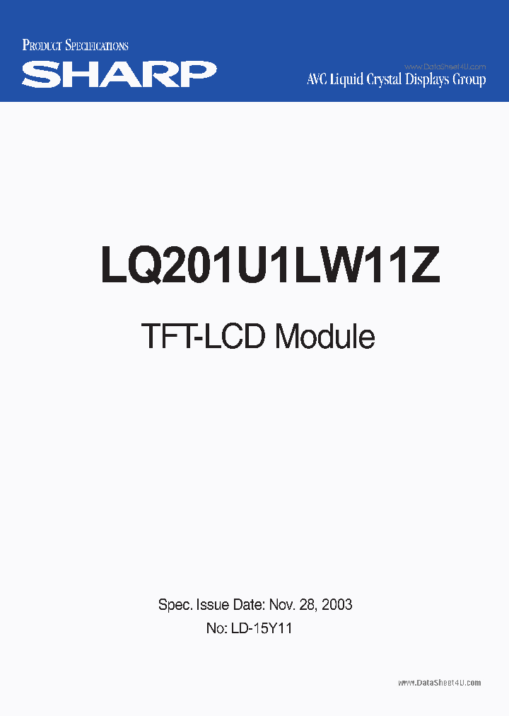 LQ201U1LW11Z_2182545.PDF Datasheet