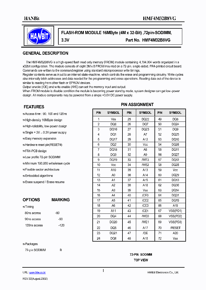 HMF4M32B8VG-120_2200818.PDF Datasheet