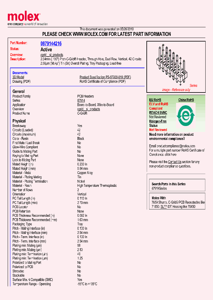 87914-4216_2204703.PDF Datasheet