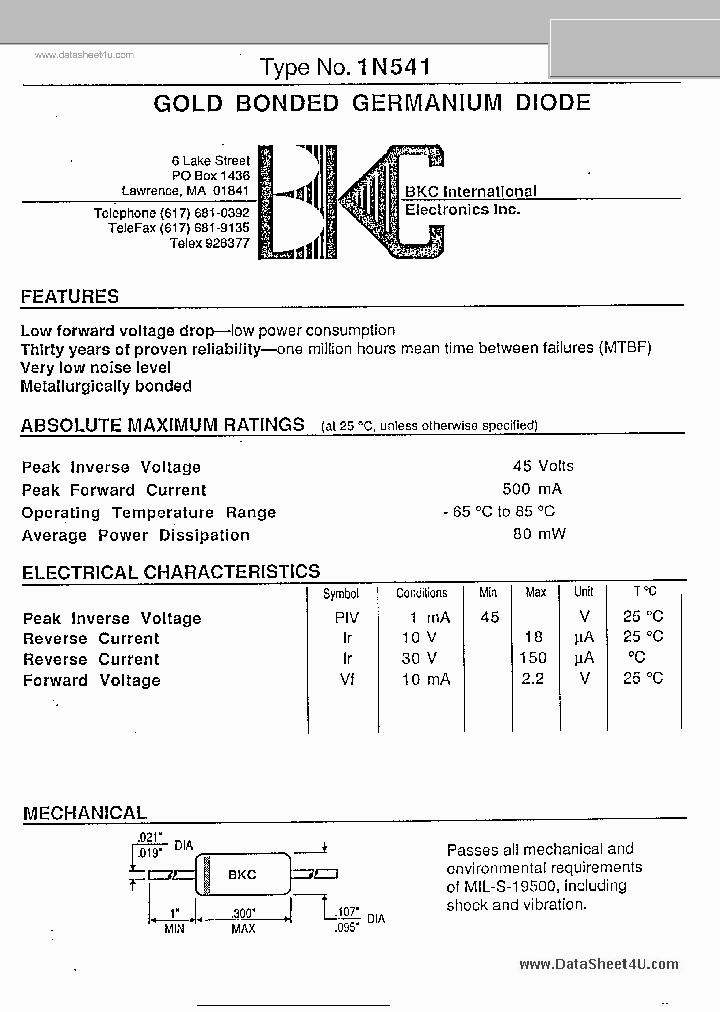 1N541_2212224.PDF Datasheet