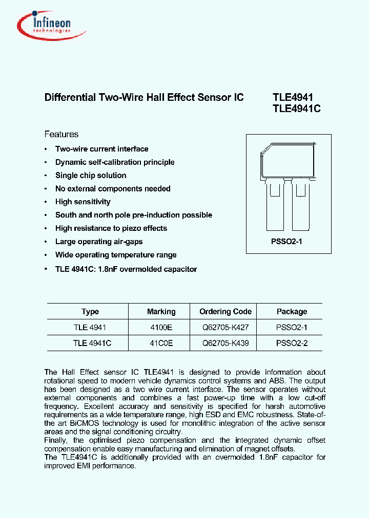 TLE4941_2215040.PDF Datasheet