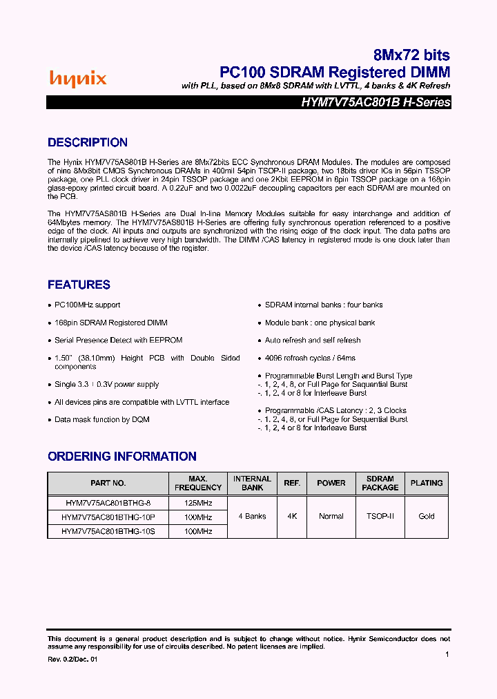 HYM7V75AC801BTHG_2221190.PDF Datasheet