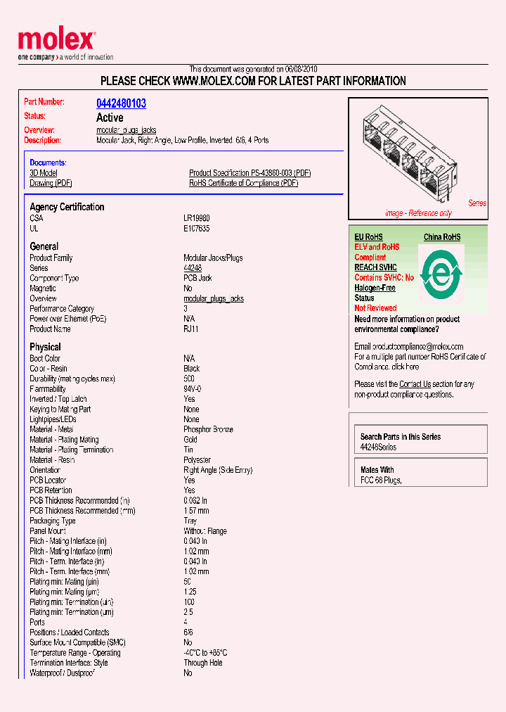 44248-0103_2214864.PDF Datasheet