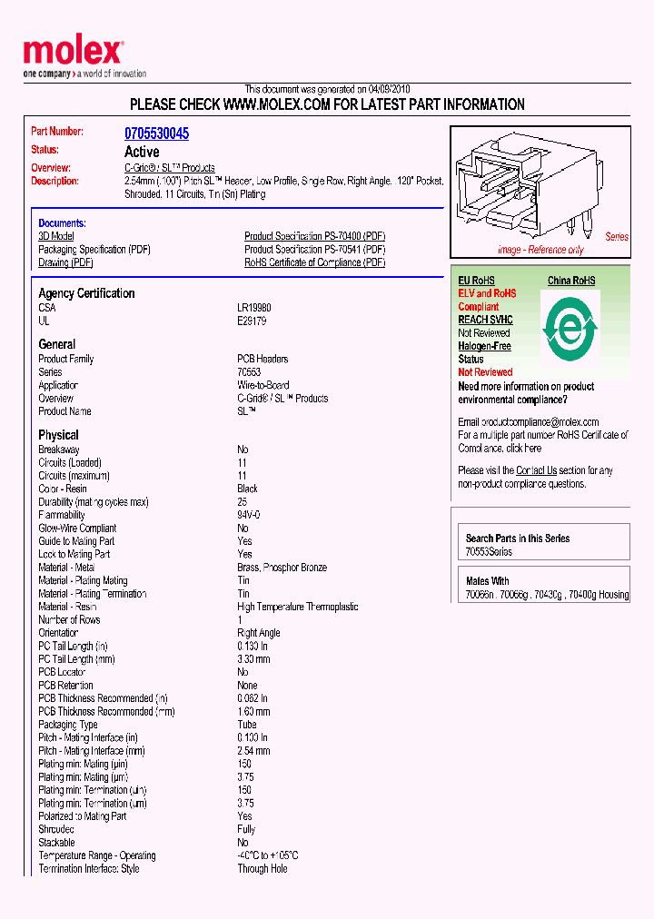 A705530045_2218679.PDF Datasheet