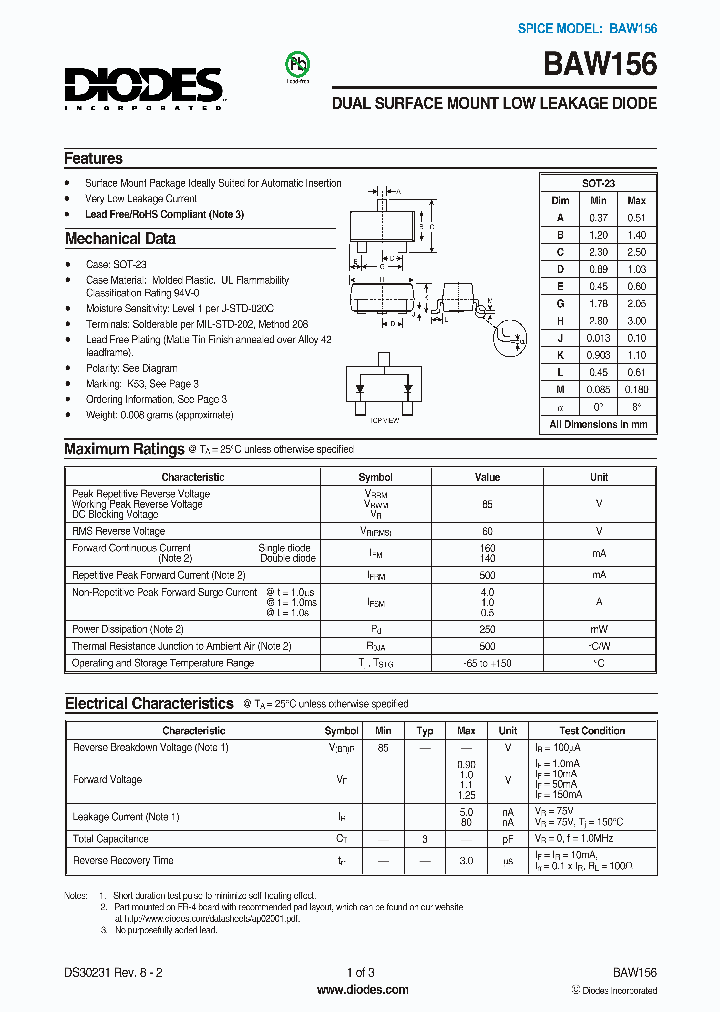 BAW156-7-F_2224337.PDF Datasheet