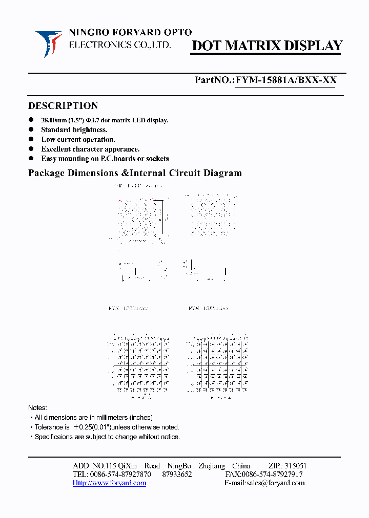 FYM-15881AXX-0_2236767.PDF Datasheet