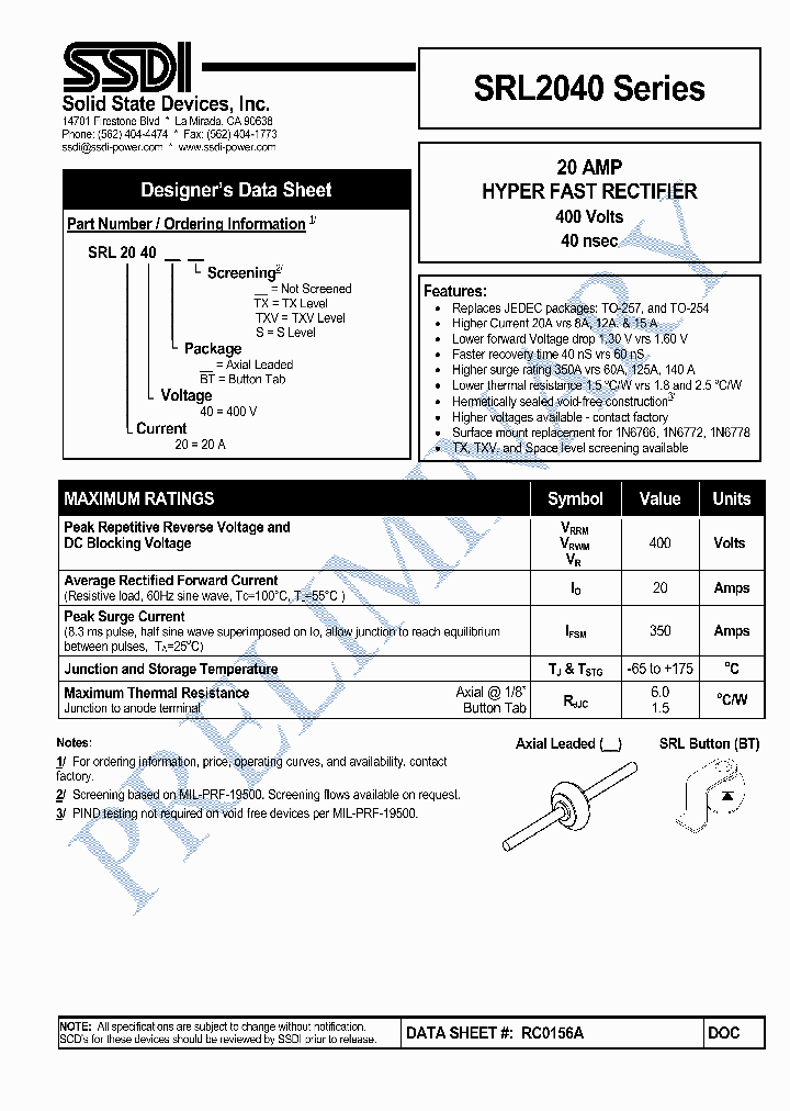 SRL2040_2241664.PDF Datasheet