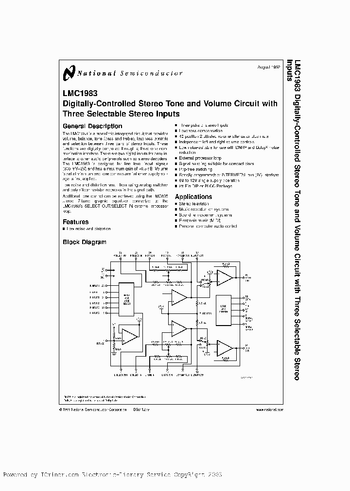 LMC1983CIVX_2240293.PDF Datasheet