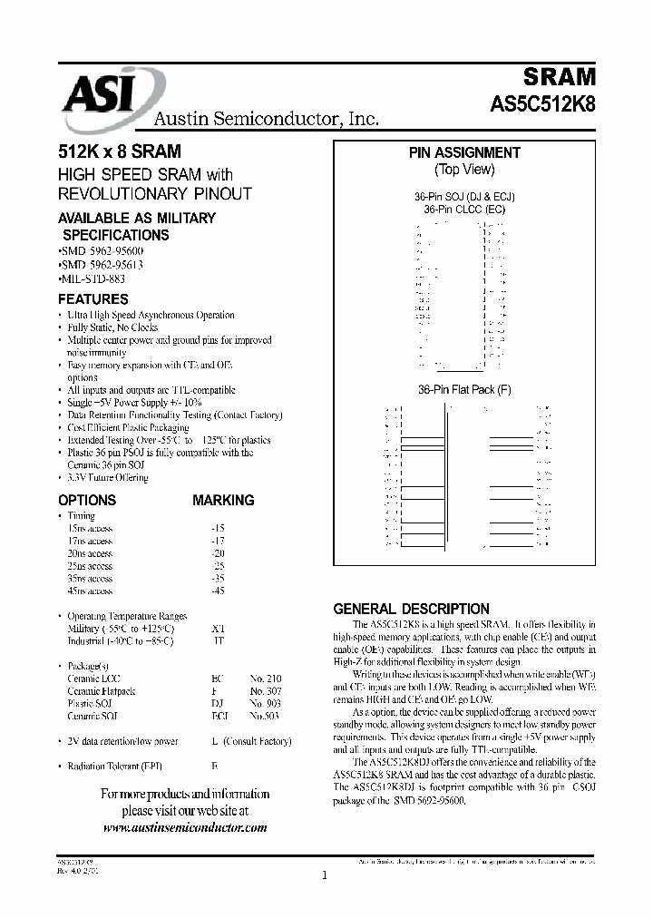 AS5C512K8F-35E883C_2247505.PDF Datasheet
