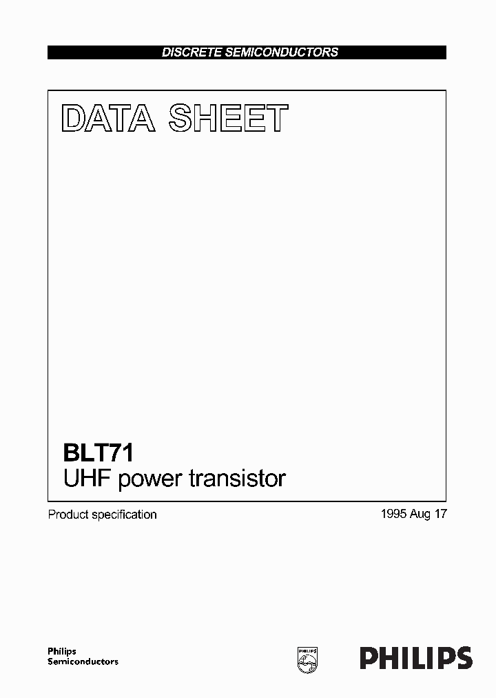 BLT71T1_2258164.PDF Datasheet