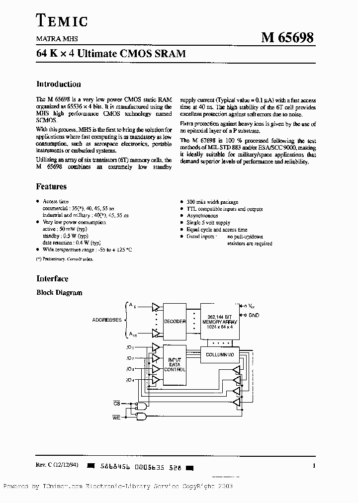 CMDP-65698V-40_2263735.PDF Datasheet