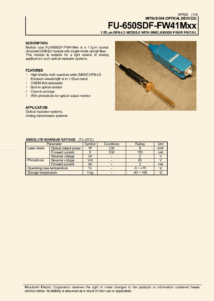 FU-650SDF-FW41MXX_2266132.PDF Datasheet