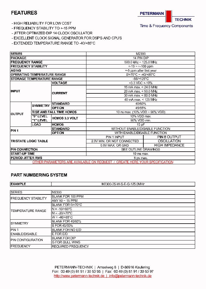 M2300_2271743.PDF Datasheet