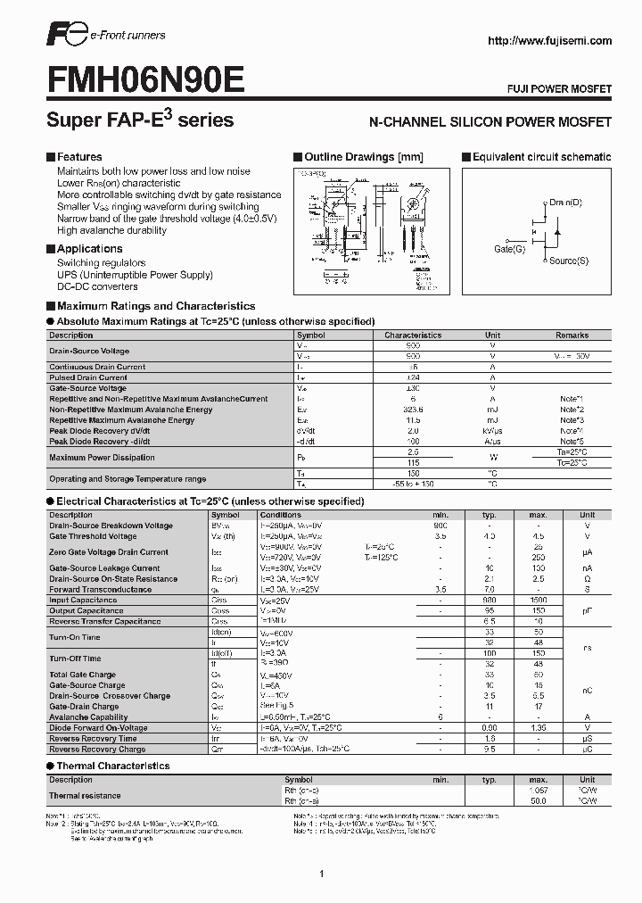 FMH06N90E_2272839.PDF Datasheet