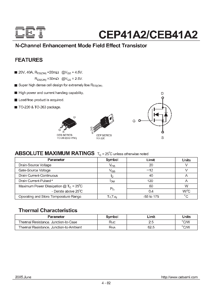 CEP41A2_2304619.PDF Datasheet