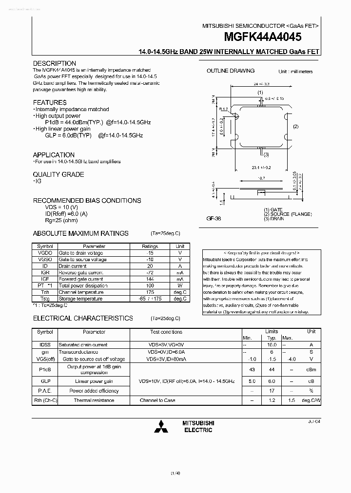 MGFK44A4045_2309502.PDF Datasheet