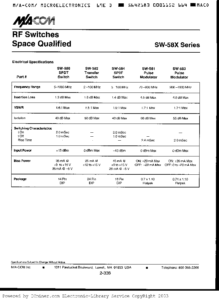 SW584_2374695.PDF Datasheet