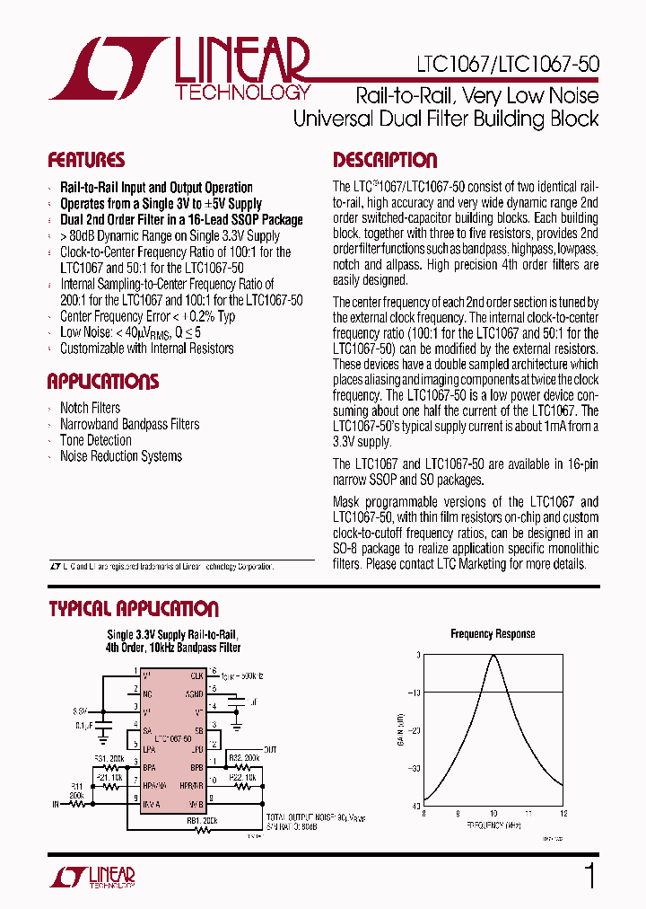 LTC1067-50IGN_2406173.PDF Datasheet