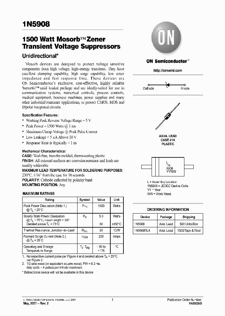 1N5908D_2415986.PDF Datasheet