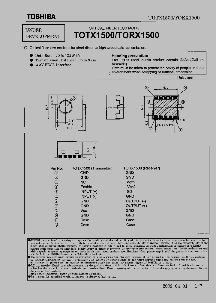 TOTX1500_2442588.PDF Datasheet