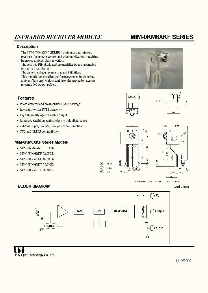 0KM6AKF_2436815.PDF Datasheet