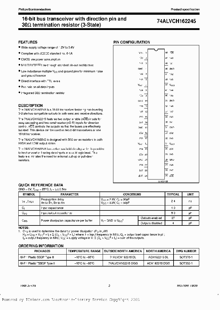 74ALVCH162245DL-T_2471847.PDF Datasheet