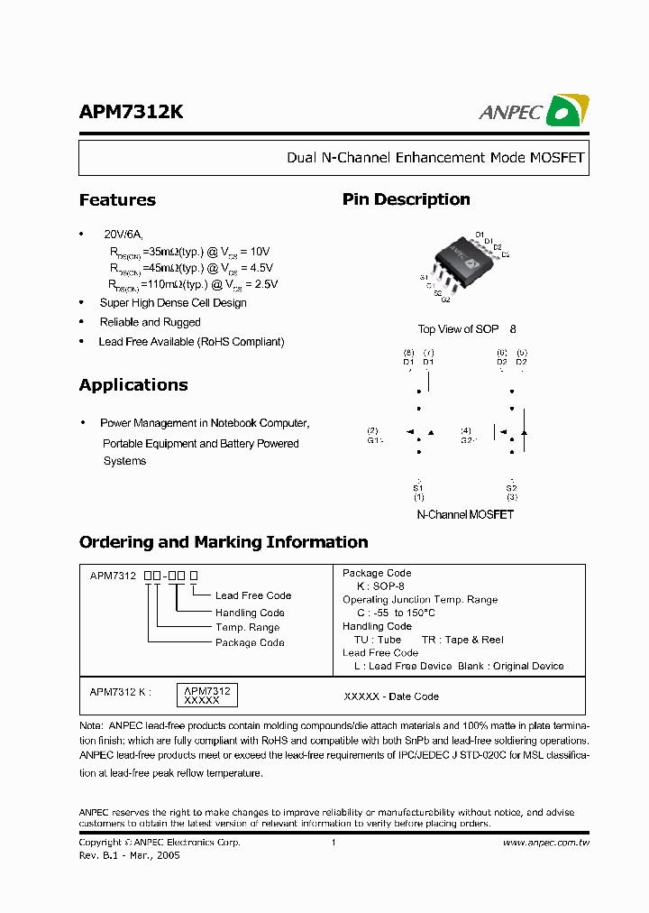 APM7312KC-TU_2475200.PDF Datasheet