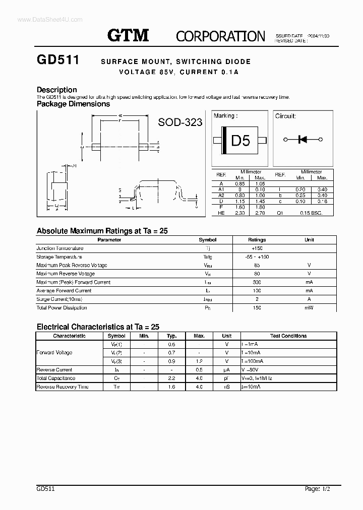 GD511_2484593.PDF Datasheet