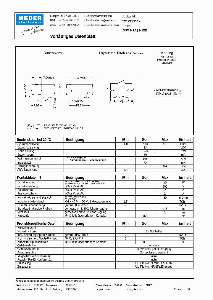 DIP12-1A31-12DDE_2499711.PDF Datasheet