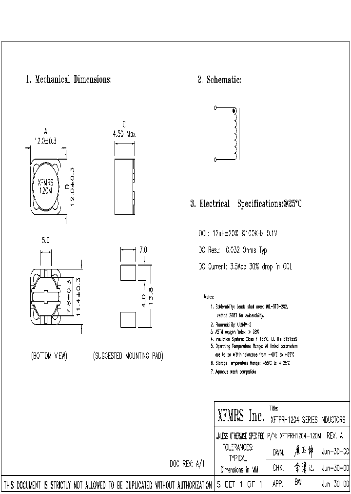 XFTPRH1204-120M_2499997.PDF Datasheet