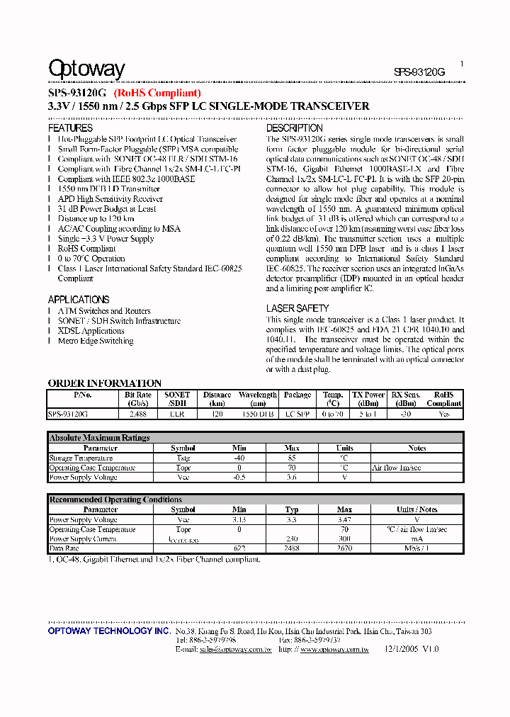 SPS-93120G_2506694.PDF Datasheet