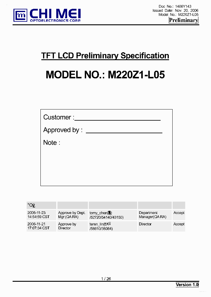 M220Z1-L05_2508352.PDF Datasheet