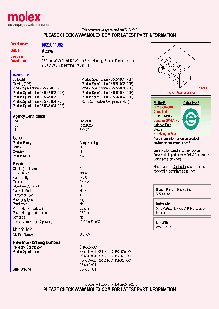 22-01-1092_2568234.PDF Datasheet