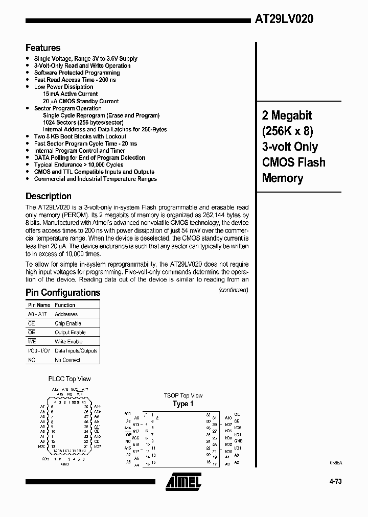 AT29LV020-20TC_2592145.PDF Datasheet