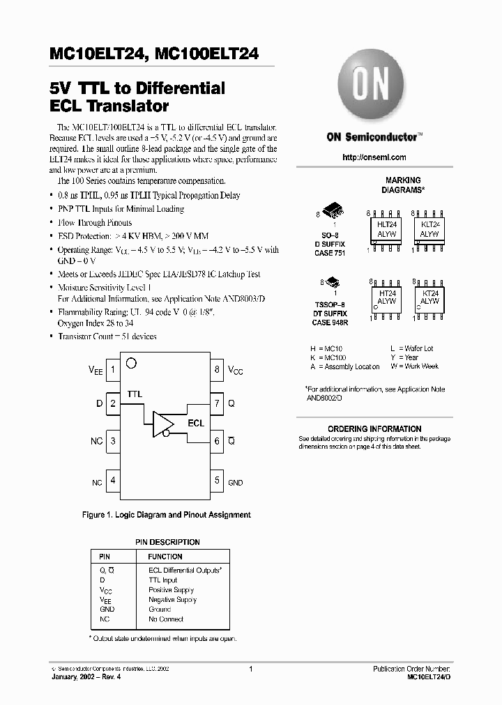 MC10ELT24-D_2601820.PDF Datasheet