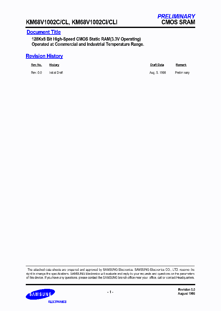 KM68V1002CI_2649400.PDF Datasheet