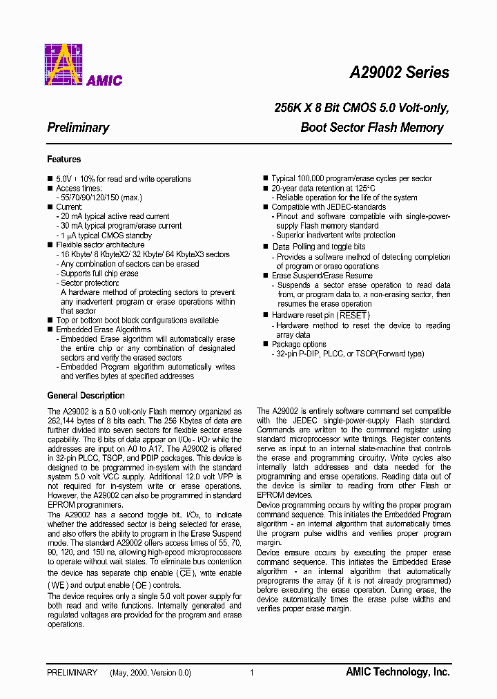 A29002SERIES_2650848.PDF Datasheet