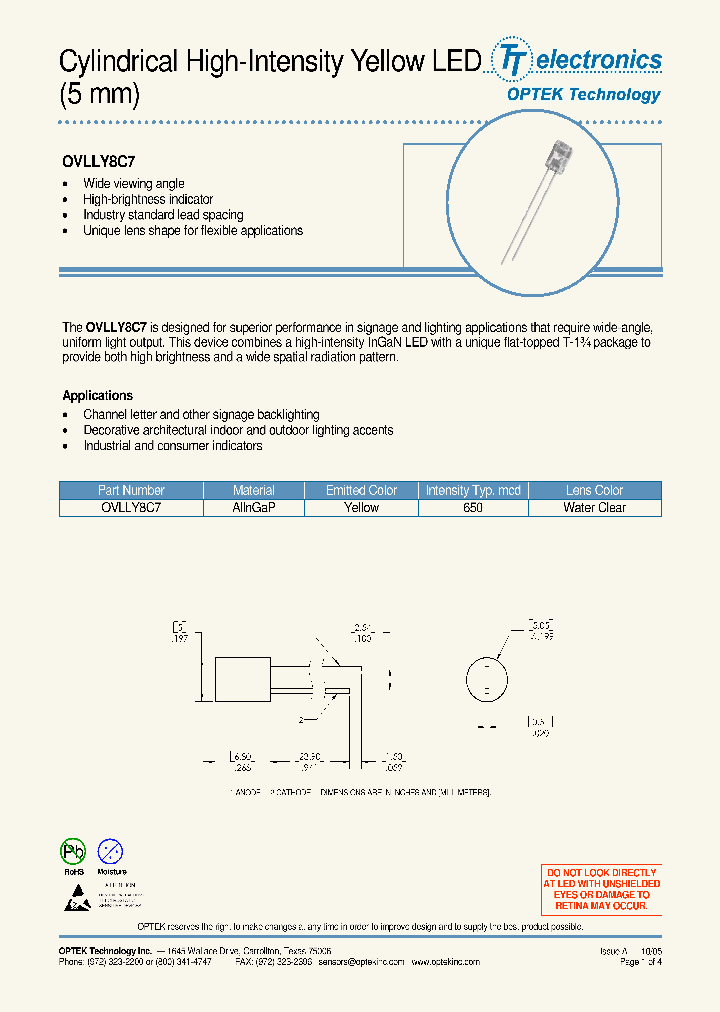 OVLLY8C7_2675239.PDF Datasheet