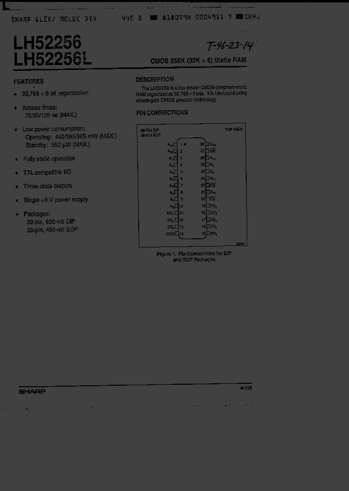 LH52256N-12L_2694294.PDF Datasheet