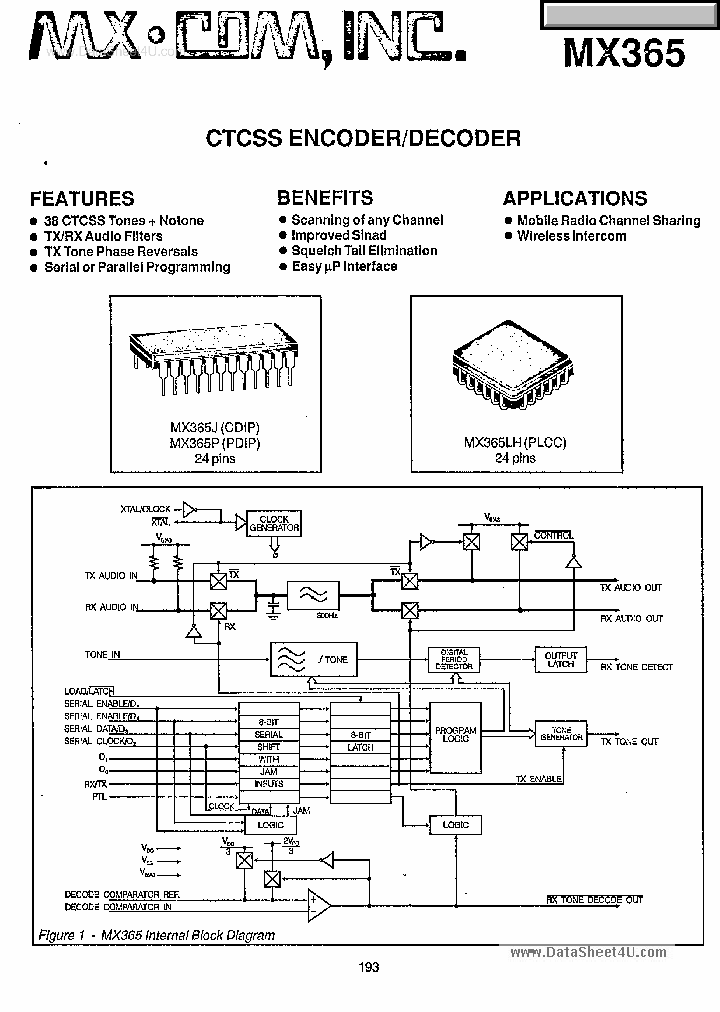 MX365_2694538.PDF Datasheet