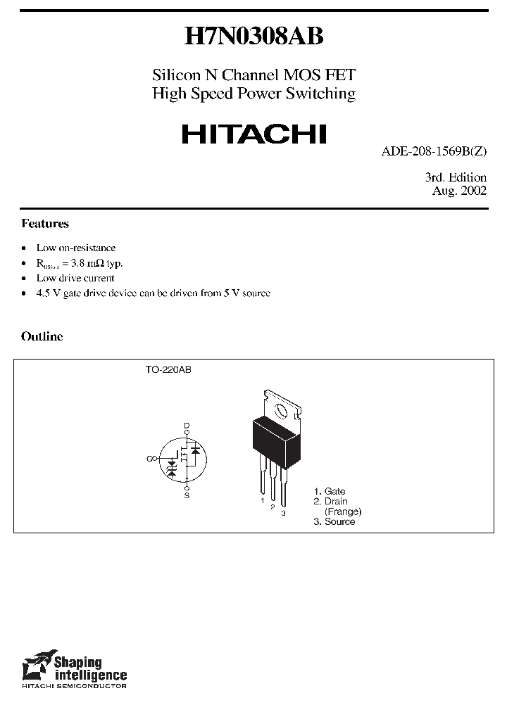 H7N0308AB_2695294.PDF Datasheet