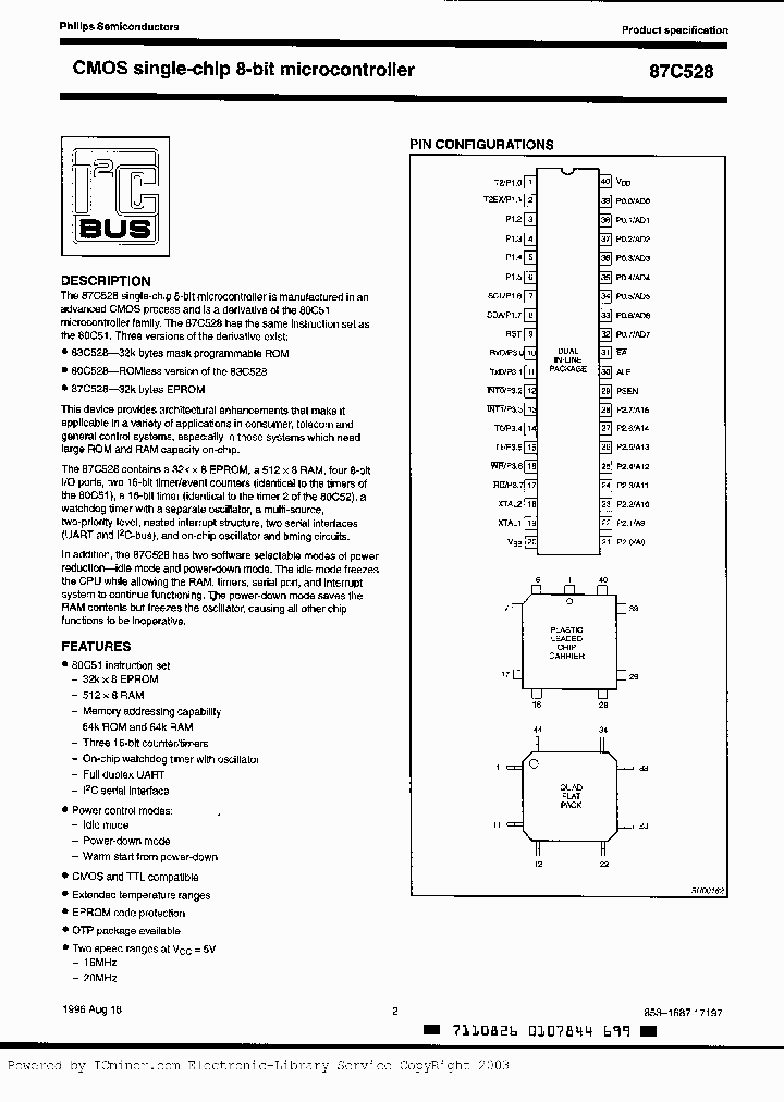 P83C528FHAXXX_2696385.PDF Datasheet