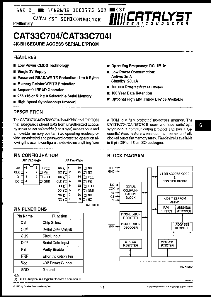 CAT33C704J-TE7_2716197.PDF Datasheet