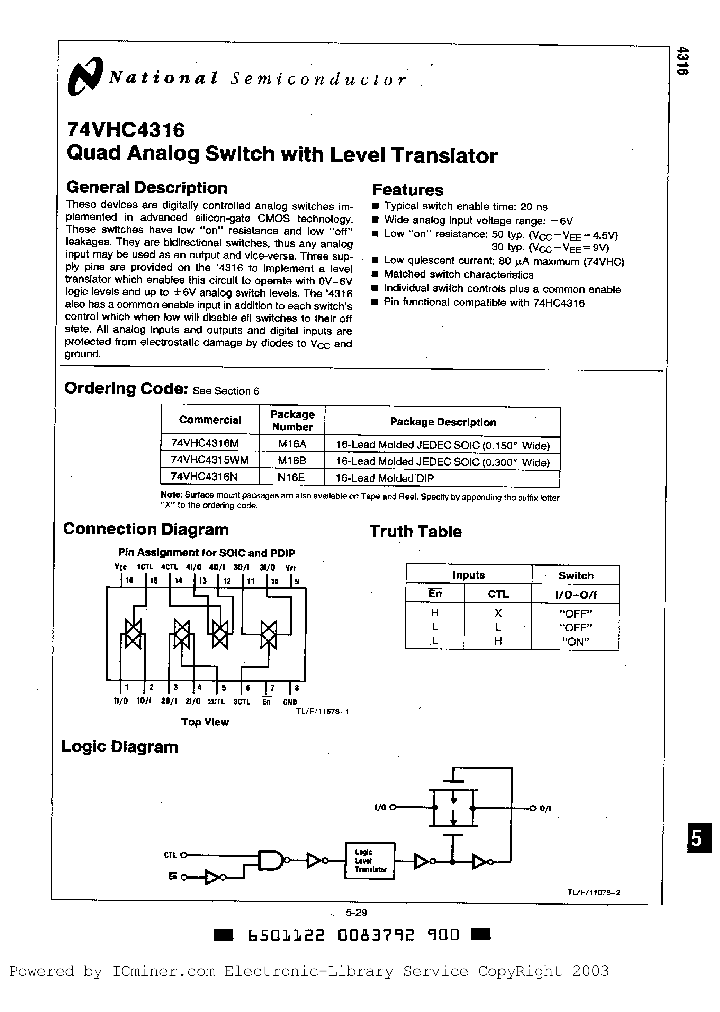 54VHC4316M_2728352.PDF Datasheet