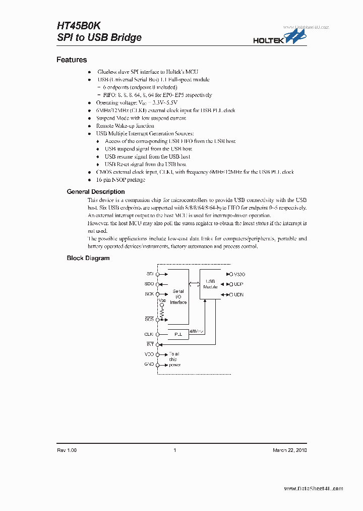 HT45B0K_2750711.PDF Datasheet