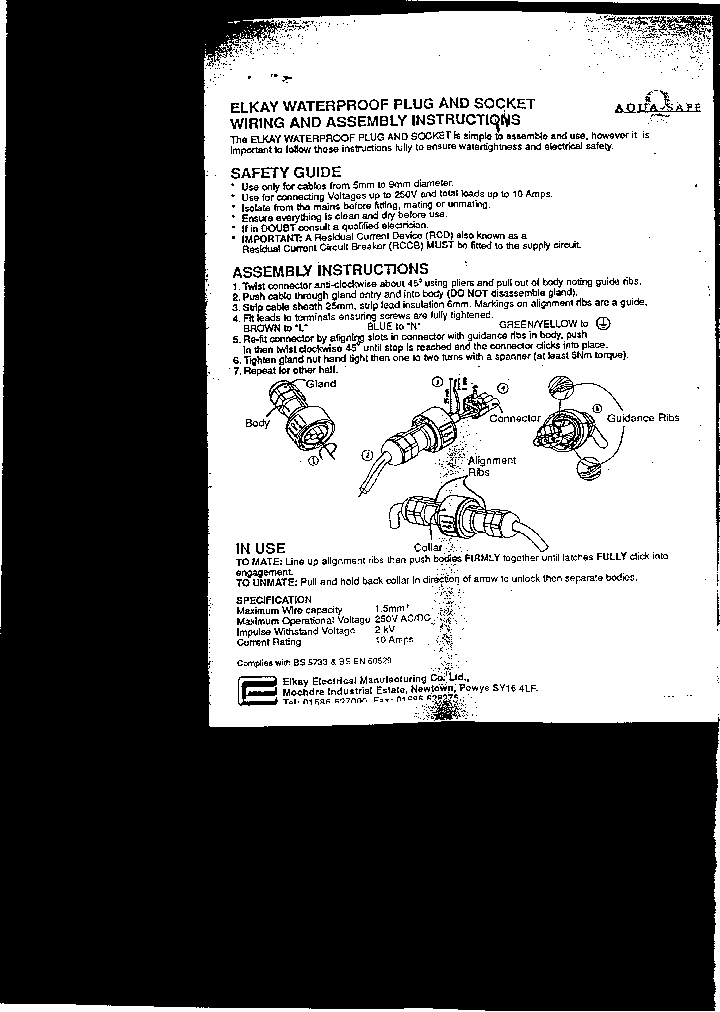 AQUASAFE_2753673.PDF Datasheet