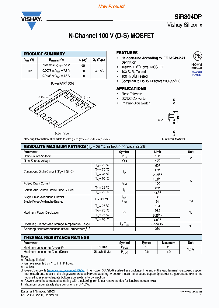 SIR804DP_2754780.PDF Datasheet