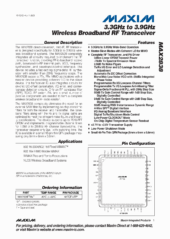 MAX2838ETMT_2754804.PDF Datasheet